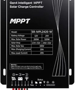 SRNE MPL Series 12V 24V 20A MPPT Solar Charge Controller