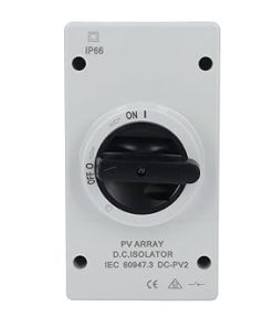 Solar Disconnect Switch 32A 1000V IP66 PV Isolator for Solar Panels
