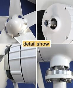 1000W Wind Turbine Generator for Hybrid Solar Systems and Homes 2