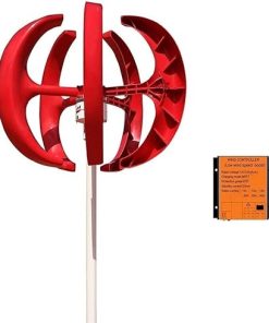 Vertical Wind Turbine Generator 400W 12V 24V Low Speed Home Kit