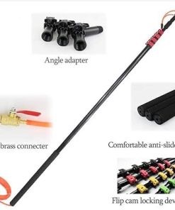 Photovoltaic Cleaner Water Fed Pole Window and Solar Panel Kit 2