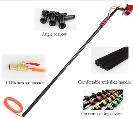 Photovoltaic Cleaner Water Fed Pole Window and Solar Panel Kit 2 Photovoltaic Cleaner Water Fed Pole Window and Solar Panel Kit - Image 2