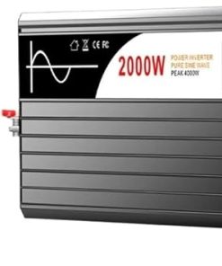 2000W Pure Sine Wave Solar Power Inverter DC 12V 24V 48V to AC 220V