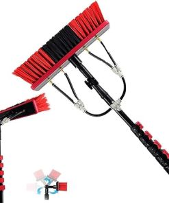 Window Cleaning Pole with Water Fed Hose for Solar Panels 5.4M