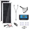 25W Monocrystalline Solar Panel Kit for Off-Grid Power Charging 3