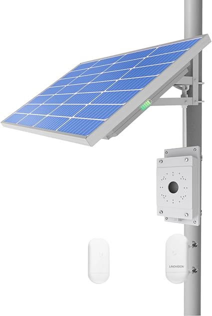 LINOVISION 4-in-1 Solar Power System with Wireless Bridge and Battery LINOVISION 4-in-1 Solar Power System with Wireless Bridge and Battery