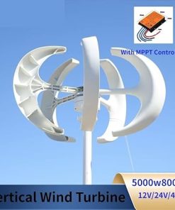 5kW 8kW 12V 24V 48V Wind Turbine Generator Vertical Axis Streetlight 2
