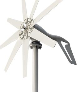 2000W Wind Turbine Generator 12V 24V 48V Eight Blades Off-Grid