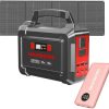 MARBERO 296Wh Solar Generator Portable Power Station with Solar Panel 4
