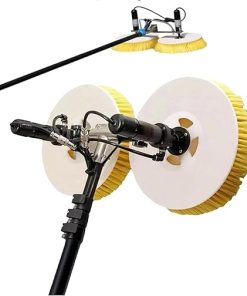 Extendable Solar Panel Cleaning Brush and Window Cleaner Kit