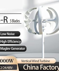 3000W Vertical Wind Turbine Generator for Home Farm RVs and Boats 2