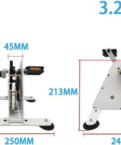 100W Portable Pedal Generator with 2 USB Ports for Camping Charging 2