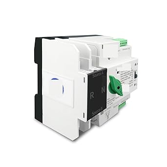 Single Phase Din Rail ATS Transfer Switch 63A 100A 125A Automatic 2 Single Phase Din Rail ATS Transfer Switch 63A 100A 125A Automatic - Image 2