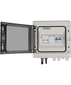 600V IP65 Solar PV Combiner Box with Surge Protection for Outdoors