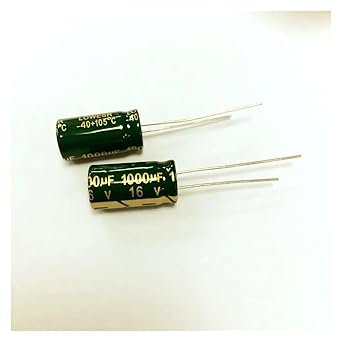 500PCS 1000UF 16V Aluminum Electrolytic Capacitor 8X16mm Quality 2 500PCS 1000UF 16V Aluminum Electrolytic Capacitor 8X16mm Quality - Image 2