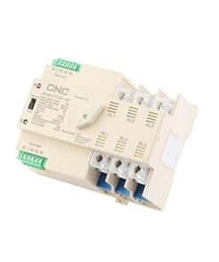 Dual Power AC Automatic Transfer Switch 220V 63A 100A Uninterrupted