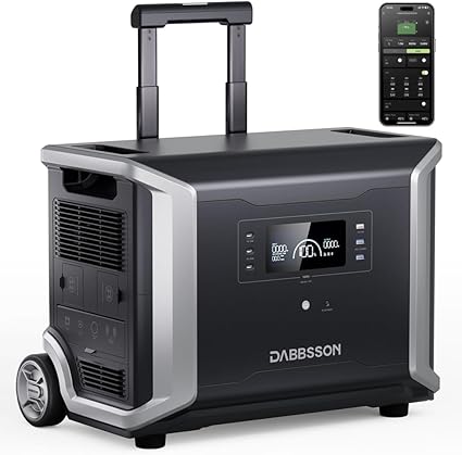 Dabbsson 3430Wh Portable Power Station Solar Generator for Home RV Use Dabbsson 3430Wh Portable Power Station Solar Generator for Home RV Use