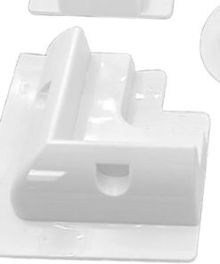 Solar Panel Mounting Brackets Kit 5pcs White Corner Bracket Set 2