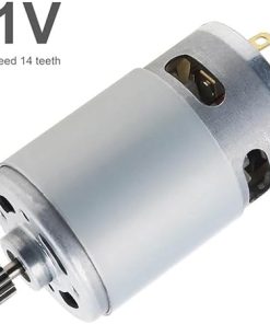 RS550 DC Electronic Starter 14 Teeth Gear for Rechargeable Hand Saw 2