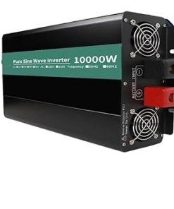 10000W 7000W Pure Sine Wave Inverter 12V 24V AC 220V Solar Power