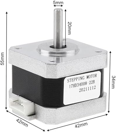 Nema 17 Stepper Motor 42mm 28N.cm for 3D Printer and DIY Automation 2 Nema 17 Stepper Motor 42mm 28N.cm for 3D Printer and DIY Automation - Image 2