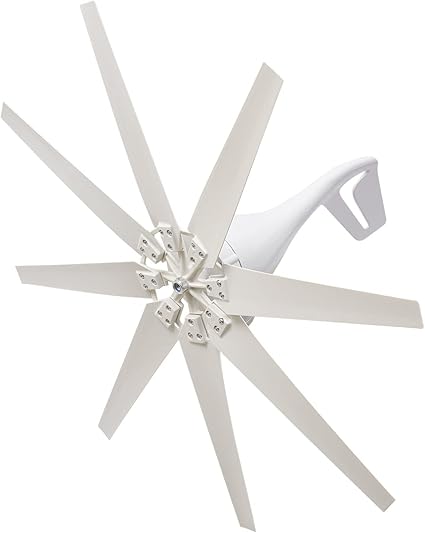 600W Wind Turbine Kit with 8 Blades and Anemometer for 12V Power 600W Wind Turbine Kit with 8 Blades and Anemometer for 12V Power