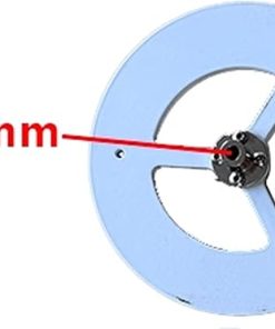 Steel Inertia Flywheel for Stirling Engines and Balance Bikes 120mm 2