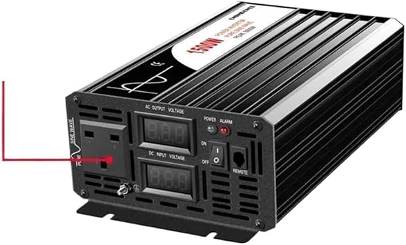 3200W Pure Sine Wave Solar Power Inverter DC to AC with Display 2 3200W Pure Sine Wave Solar Power Inverter DC to AC with Display - Image 2