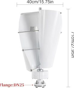 500W 12V Vertical Axis Wind Turbine Generator Kit for Home Use 2