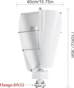 500W Vertical Axis Wind Turbine Generator for Home Use and Boats 2