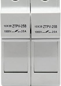 100 Pcs Waterproof DC Double Fuse Holder for Solar PV 1000V LJ0255 2