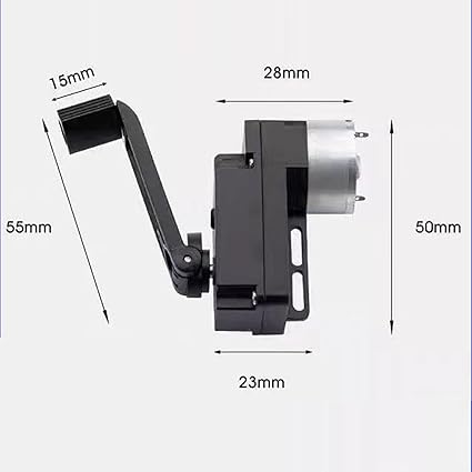 Portable Mini Hand Crank Generator for Emergency Outdoor Use 2 Portable Mini Hand Crank Generator for Emergency Outdoor Use - Image 2