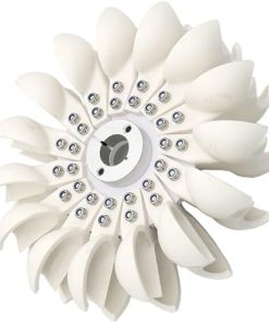 Pelton Impeller for DIY Hydroelectric Power Generation 198mm Round Pelton Impeller for DIY Hydroelectric Power Generation 198mm Round