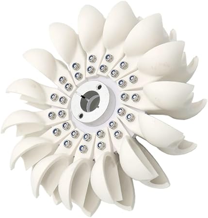 Pelton Impeller for DIY Hydroelectric Power Generation 198mm Round Pelton Impeller for DIY Hydroelectric Power Generation 198mm Round