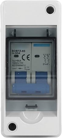 50A 1000V Disconnect Switch Miniature Circuit Breaker for Solar 50A 1000V Disconnect Switch Miniature Circuit Breaker for Solar