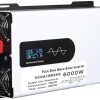 8000W Solar Pure Sine Wave Inverter with Remote Control LCD Display 3