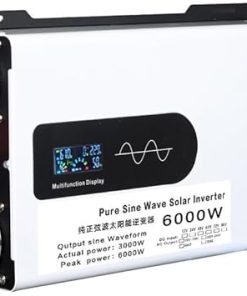 Solar inverters, 6000W Pure Sine Wave Inverter, High Power Pure Sine Wave Photovoltaic Inverter, Power Supply Converter Charger,6000W 24Vto110V Solar inverters, 6000W Pure Sine Wave Inverter, High Power Pure Sine Wave Photovoltaic Inverter, Power Supply Converter Charger,6000W 24Vto110V