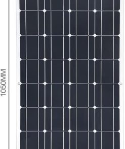 200W Flexible Solar Panel Kit 2x100W Monocrystalline PV Modules for RV 2