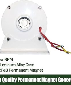 400W 600W 12V 24V Wind Turbine Generator Gearless Permanent Magnet 2