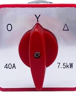 HZ5-40 7.5KW Star Dual Speed Electronic Starter 40A Rotary Switch 2