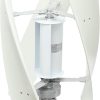 Portable 100W Vertical Wind Turbine Kit for Home and Business Use