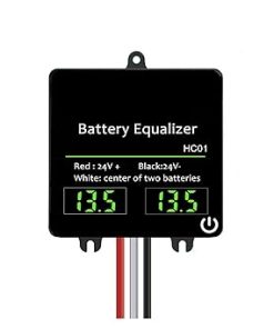 Touch Switch Battery Equalizer for Lead Acid Batteries Voltage Control