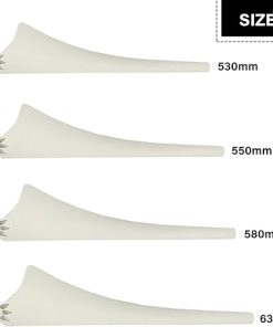 Nylon Fiber Wind Turbine Blades 530mm to 630mm for DIY Projects 2