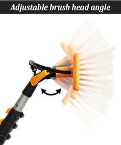 Telescopic Solar Panel Cleaning Tool for Cars Trucks Vans 11.8ft 2