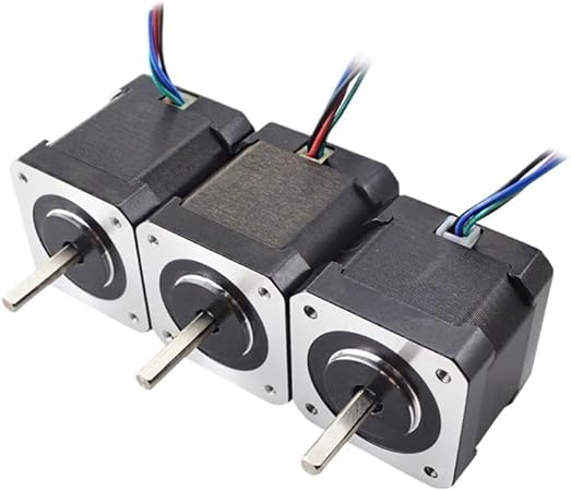 Nema 17 Stepper Motor Starter Kit with Full D-Cut Shaft 42 Steps Nema 17 Stepper Motor Starter Kit with Full D-Cut Shaft 42 Steps