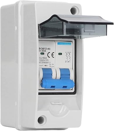 50A 1000V Disconnect Switch Miniature Circuit Breaker for Solar 2 50A 1000V Disconnect Switch Miniature Circuit Breaker for Solar - Image 2