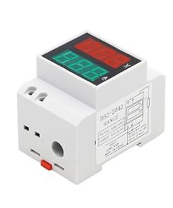 Doppelanzeige digitales Über- und Unterspannungsrelais 230 V DIN-Schiene