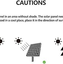 30W Monocrystalline Solar Panel Semi Flexible 18V Output for Home Use 2