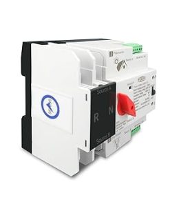 Einphasiger DIN-Schienen-ATS für PV und Wechselrichter Schalter 2