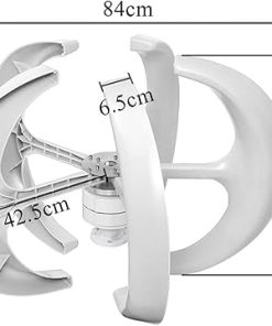 5KW Wind Turbine Generator 5 Blades for Home Farm RVs 24V System 2